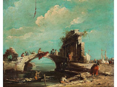 Francesco Guardi, 1712 Venedig – 1793 ebenda, Umkreis des